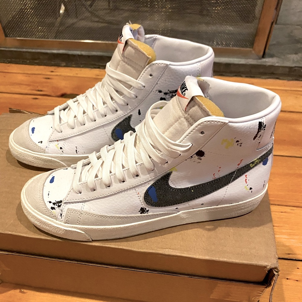 Nike Blazer Mid ‘77 Paint Splatter men’s sz 10